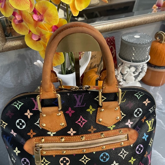 ‼️LOUIS VUITTON Murakami MULTICOLOUR ALMA BAG - Picture 8 of 14